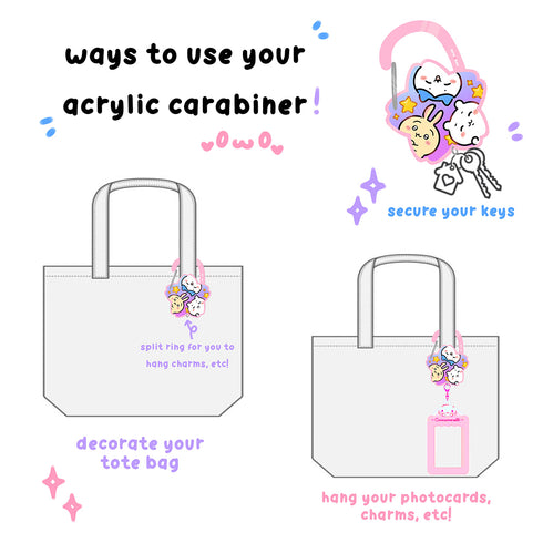 Chiikawa Dreamy Carabiner